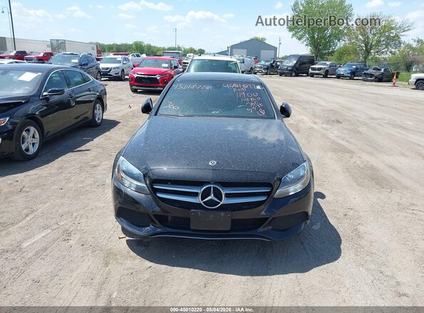 WDDWF4KB5JR408365 2018 MERCEDES-BENZ C-CLASS Black Widok zestawu wskaźników