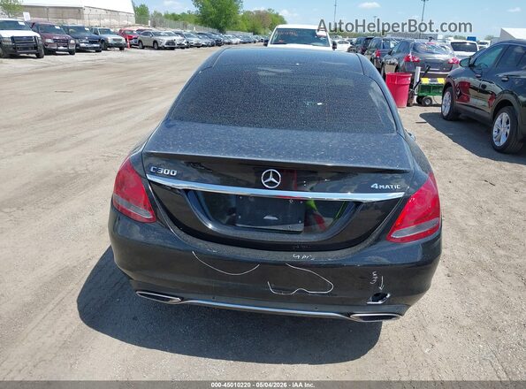 WDDWF4KB5JR408365 2018 MERCEDES-BENZ C-CLASS Black 
