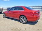 2016 Mercedes-benz C 300 4matic Красный vin: WDDWF4KBXGR163636