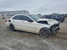 2018 Mercedes-benz C 300 4matic White vin: WDDWF4KBXJR375119