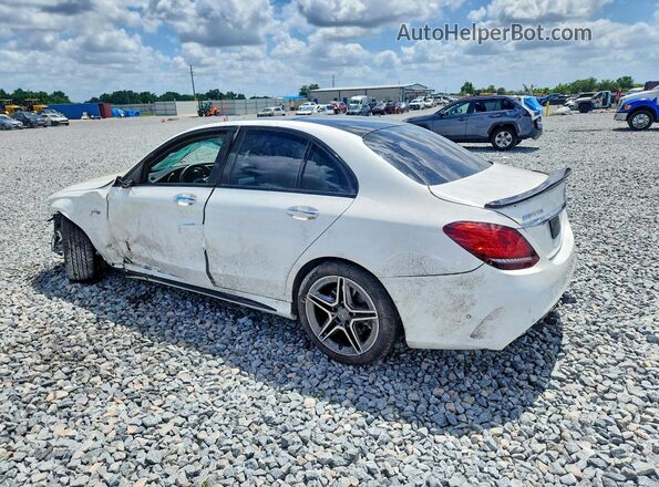 WDDWF6EB1LR558614 2020 MERCEDES-BENZ C White Tył lewy