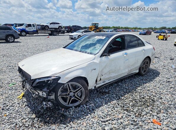 WDDWF6EB1LR558614 2020 MERCEDES-BENZ C White Przód lewy