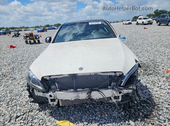 WDDWF6EB1LR558614 2020 MERCEDES-BENZ C White Widok z przodu