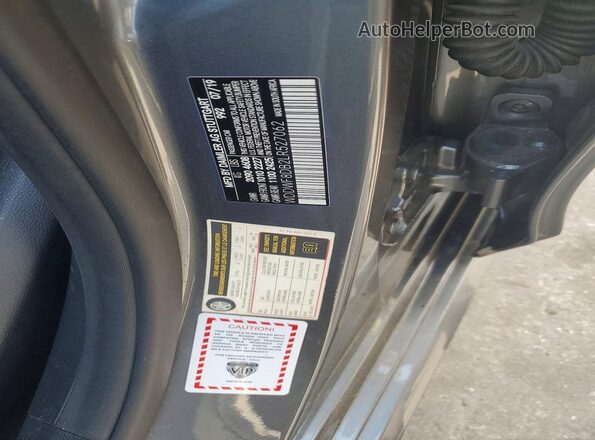 WDDWF8DB2LR527062 2020 MERCEDES-BENZ C Gray Vista de la etiqueta del VIN