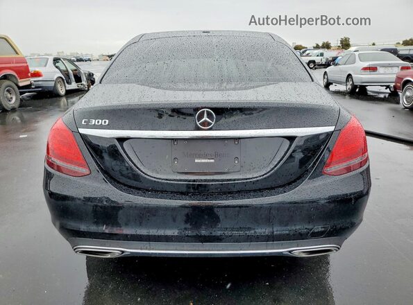 WDDWF8DB3LR534554 2020 MERCEDES-BENZ C Черный Вид сзади