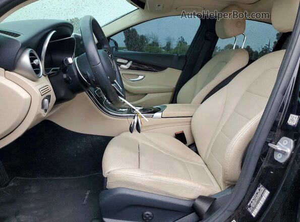 WDDWF8DB3LR534554 2020 MERCEDES-BENZ C Черный Вид салона спереди