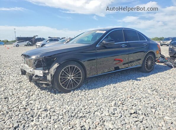 WDDWF8DB4LR543425 2020 MERCEDES-BENZ C Черный Передняя левая четверть
