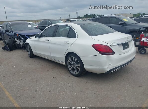 WDDWF8DB5LR531784 2020 MERCEDES-BENZ C-CLASS White Հետևի ձախ