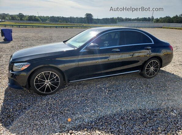WDDWF8DB7LR538882 2020 MERCEDES-BENZ C Черный Передняя левая четверть