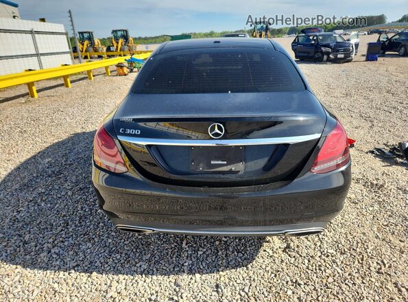 WDDWF8DB7LR538882 2020 MERCEDES-BENZ C Черный Вид сзади