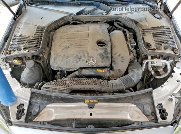 WDDWF8DB8LR528426 2020 MERCEDES-BENZ C Серебряный Вид задней части салона