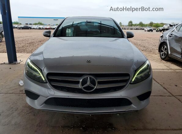 WDDWF8DB8LR528426 2020 MERCEDES-BENZ C Серебряный Вид спереди