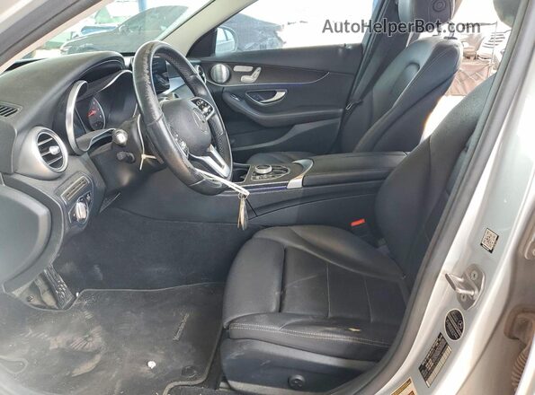 WDDWF8DB8LR528426 2020 MERCEDES-BENZ C Серебряный Вид салона спереди