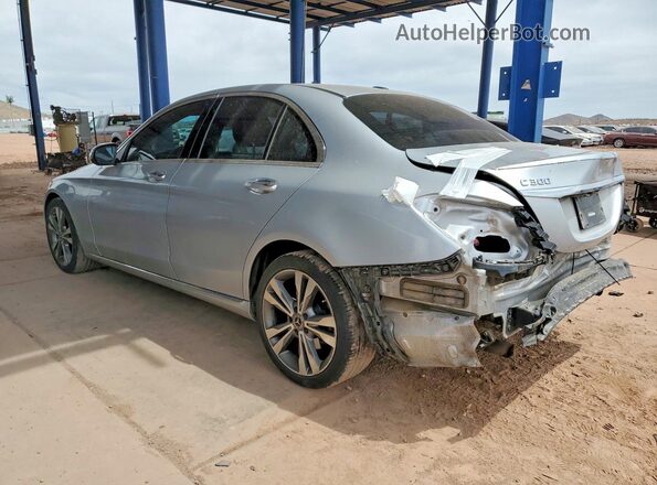 WDDWF8DB8LR528426 2020 MERCEDES-BENZ C Серебряный Задняя левая четверть