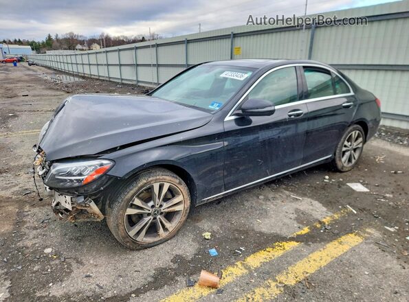WDDWF8EB5LR555050 2020 MERCEDES-BENZ C Черный Передняя левая четверть