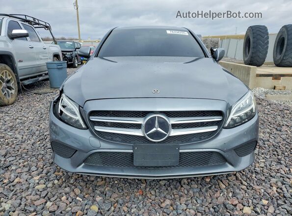 WDDWF8EB6LR553940 2020 MERCEDES-BENZ C Gray წინა ხედი