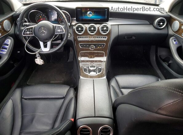 WDDWF8EB6LR553940 2020 MERCEDES-BENZ C Gray წინა პანელის ხედი