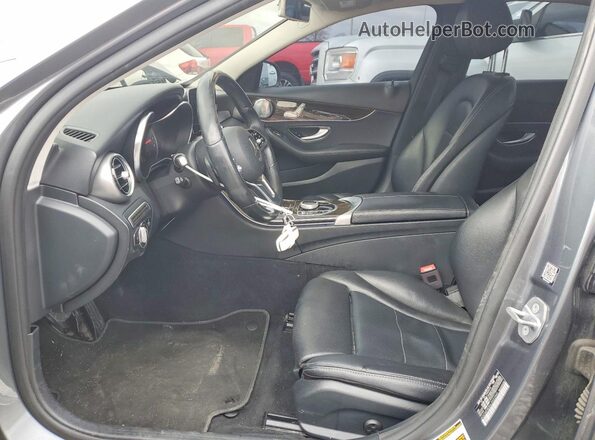 WDDWF8EB6LR553940 2020 MERCEDES-BENZ C Gray წინა სალონის ხედი
