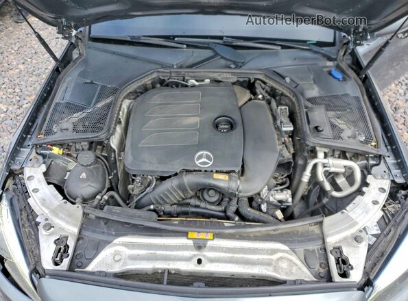 WDDWF8EB6LR553940 2020 MERCEDES-BENZ C Gray უკანა სალონის ხედი