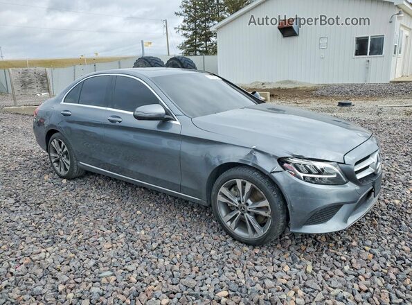 WDDWF8EB6LR553940 2020 MERCEDES-BENZ C Gray წინა მარჯვენა