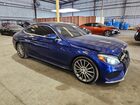 2017 Mercedes-benz C 300 Синий vin: WDDWJ4JB3HF368461
