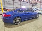 2017 Mercedes-benz C 300 Синий vin: WDDWJ4JB3HF368461