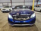 2017 Mercedes-benz C 300 Синий vin: WDDWJ4JB3HF368461