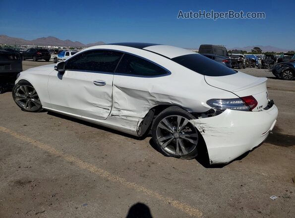 WDDWJ4JB6HF366705 2017 MERCEDES-BENZ C White უკანა მარცხენა