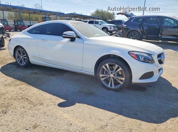 WDDWJ4JB6HF366705 2017 MERCEDES-BENZ C White წინა მარჯვენა