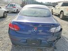 2017 Mercedes-benz C 300 4matic Blue vin: WDDWJ4KB0HF336680