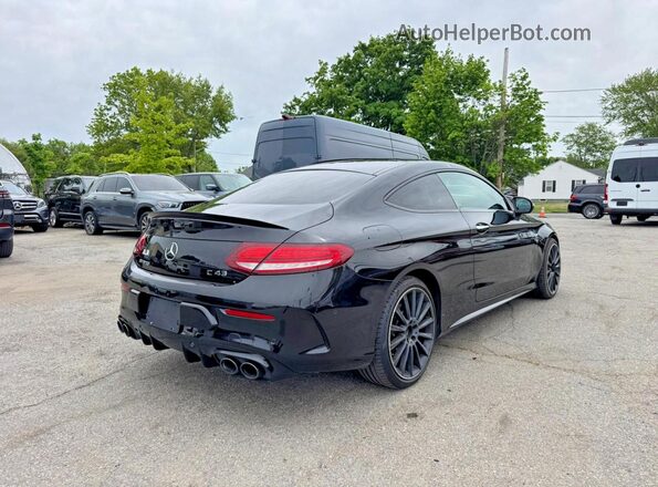 WDDWJ6EB0LF944375 2020 MERCEDES-BENZ C Black Передня права чверть