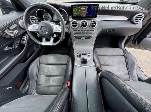 WDDWJ6EB0LF944375 2020 MERCEDES-BENZ C Black Вид щитка приладів