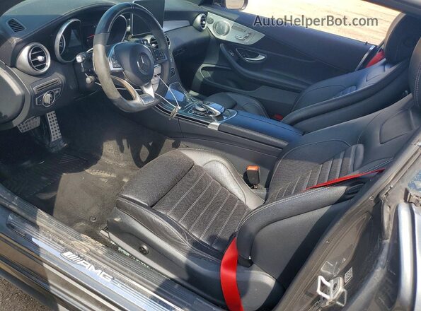 WDDWJ6EB3HF440930 2017 MERCEDES-BENZ C Gray Vista del salpicadero