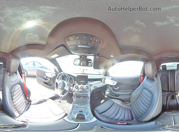 WDDWJ6EB3HF440930 2017 MERCEDES-BENZ C Gray Vista de la etiqueta del VIN