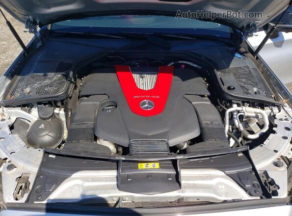 WDDWJ6EB4JF676086 2018 MERCEDES-BENZ C Серебряный Вид задней части салона
