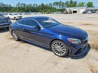 2019 Mercedes-benz C 300 Синий vin: WDDWJ8DB5KF777085