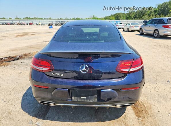 WDDWJ8DB5KF777085 2019 MERCEDES-BENZ C Синий Вид сзади