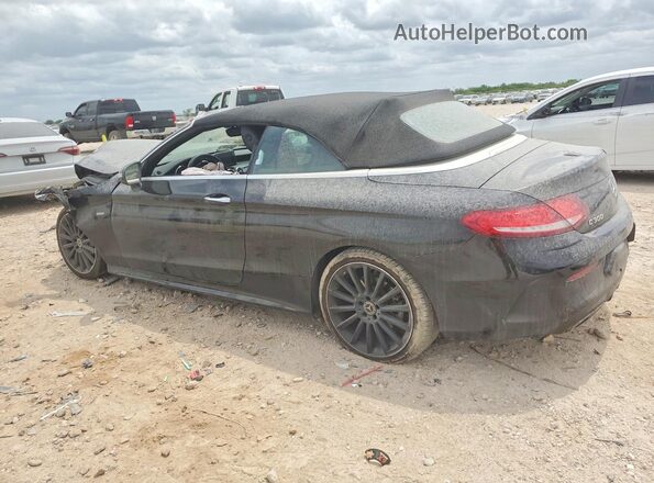 WDDWK4JBXJF676472 2018 MERCEDES-BENZ C Black Tył lewy