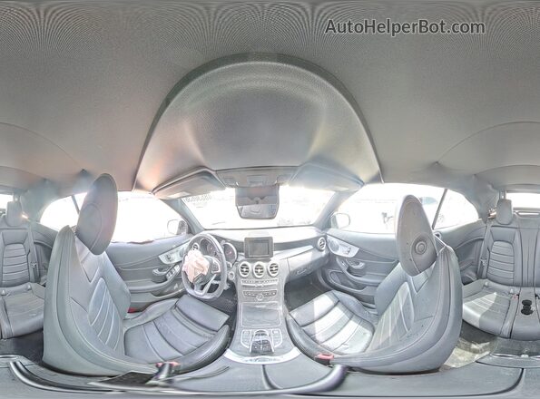 WDDWK4JBXJF676472 2018 MERCEDES-BENZ C Black Widok wnętrza 360 stopni