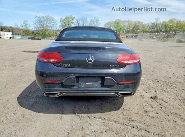 WDDWK4KB3JF631887 2018 MERCEDES-BENZ C Черный Вид сзади