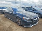 2016 Mercedes-benz S 550 Черный vin: WDDXJ8FB7GA017116
