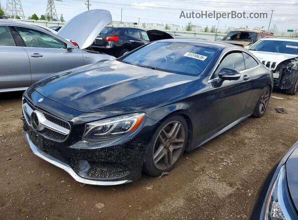 WDDXJ8FB7GA017116 2016 MERCEDES-BENZ S Черный Передняя левая четверть