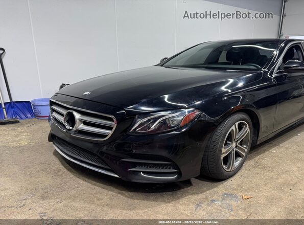 WDDZF4JB0HA182257 2017 MERCEDES-BENZ E-CLASS Черный Передняя левая четверть