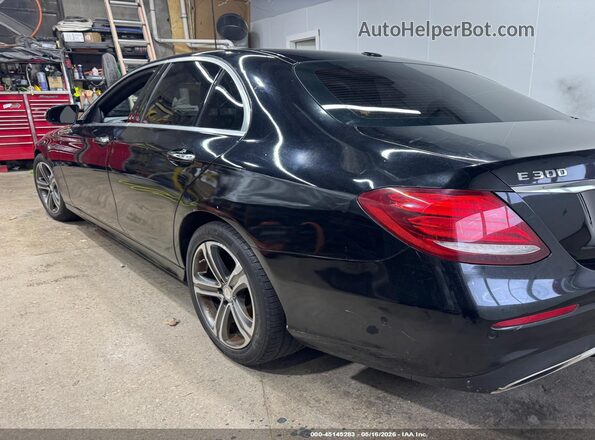 WDDZF4JB0HA182257 2017 MERCEDES-BENZ E-CLASS Черный Задняя левая четверть