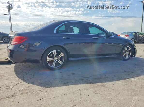 WDDZF4JB1HA102710 2017 MERCEDES-BENZ E Blue Задня права чверть