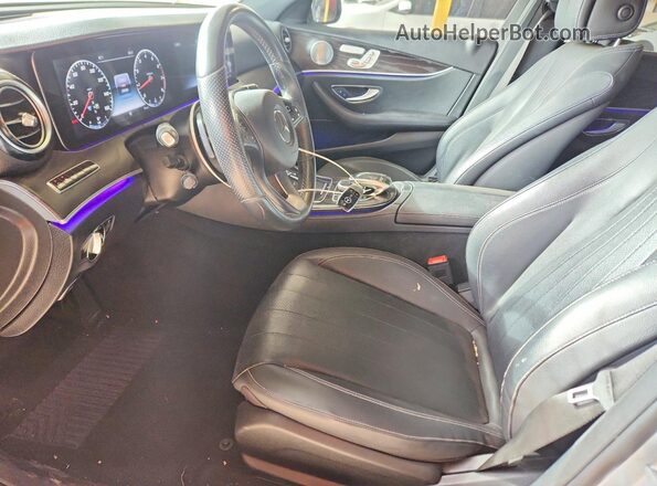 WDDZF4JB1HA224919 2017 MERCEDES-BENZ E Silver Widok wnętrza z przodu