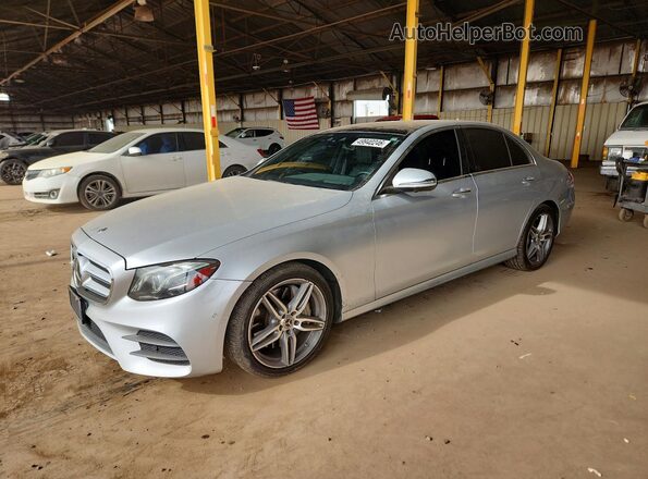WDDZF4JB1HA224919 2017 MERCEDES-BENZ E Silver Przód lewy