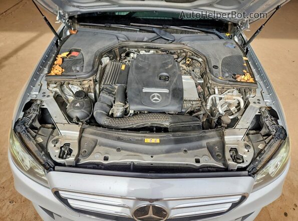WDDZF4JB1HA224919 2017 MERCEDES-BENZ E Silver Widok wnętrza z tyłu