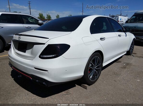WDDZF4JB2JA388508 2018 MERCEDES-BENZ E-CLASS Белый Задняя правая четверть