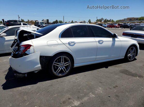 WDDZF4JB2KA558853 2019 MERCEDES-BENZ E White Задня права чверть